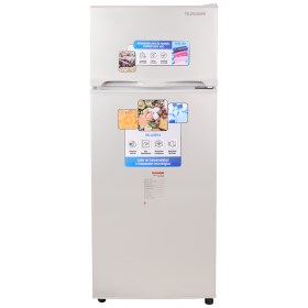 Heladera Con Freezer TfkHd220 220L  Eficiencia A, Estantes Vidrio, Plateada