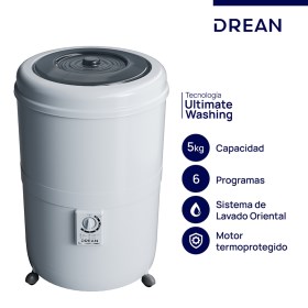 Lavarropas Semiautomatico Lrdr56sb0 5Kg Cs