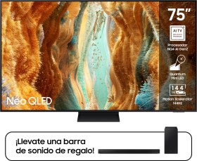 Smart Tv Qled 75P 4K Qn70f + Barra De Sonido S801b  