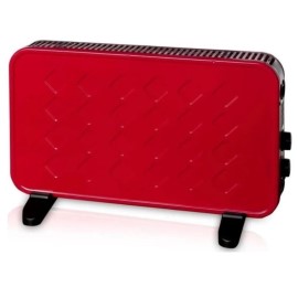 Calefactor Convector con Termostato Exahome Rojo