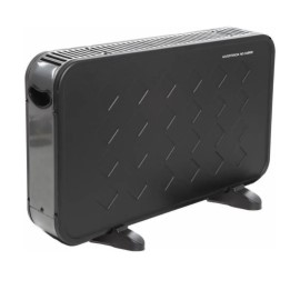 Calefactor Convector con Termostato Exahome Negro