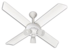 Ventilador De Techo Vta420 Blanco 80 W Con Luz 