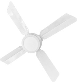 Ventilador De Techo C1521 Blanco 95 W Con Luz Led 