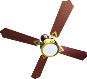 Ventilador De Techo V3042 Caoba 90 W