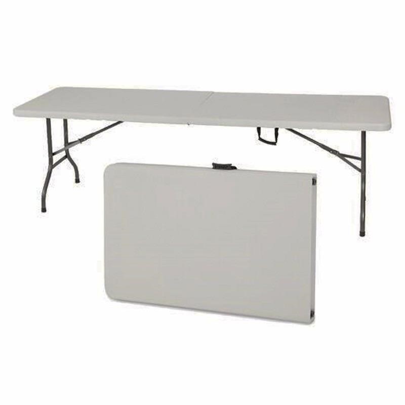  PRO&Family Mesa plegable redonda blanca de 32 pulgadas, mesa  para exteriores, mesa de cóctel, mesa alta, mesa plegable, mesa de picnic,  mesa de café, mesa pequeña, mesa de campamento, mesa de