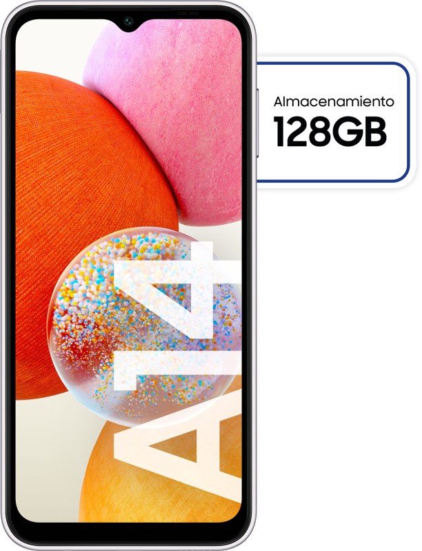 Mexx  CELULAR SAMSUNG GALAXY A14 5G 128GB PLATEADO