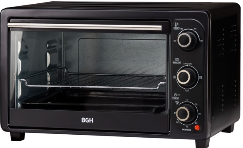 Horno Eléctrico Grill HE2510 17 Litros 1500 W Negro ENOVA - ENOVA