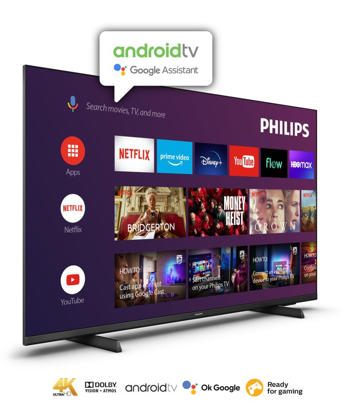 Smart Tv 50 Pulgadas 4K Ultra HD PHILIPS 50PUD7406/77 - PHILIPS TV LED 44 a  50P SMART - Megatone