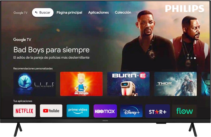 Smart Tv 50 Pulgadas 4K Ultra HD PHILIPS 50PUD7406/77 - PHILIPS TV LED 44 a  50P SMART - Megatone