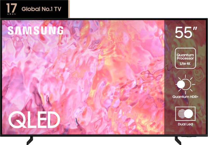 Smart Tv SAMSUNG 55 Pulgadas QLED 4K Ultra HD QN55Q65C - SAMSUNG TV LED 51  A 59P SMART - Megatone