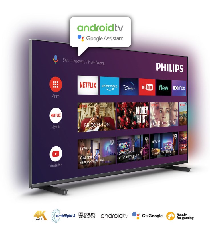 Smart Tv 70 Pulgadas 4K Ultra HD PHILIPS 70PUD7906 77 - PHILIPS TV LED 60P  SMART - Megatone