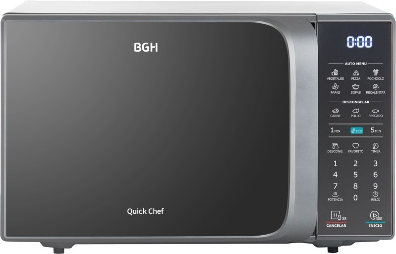 Plato Microondas Bgh Quick Chef 3d 20 Litros De Ø 24,5cm – Electro Hogar