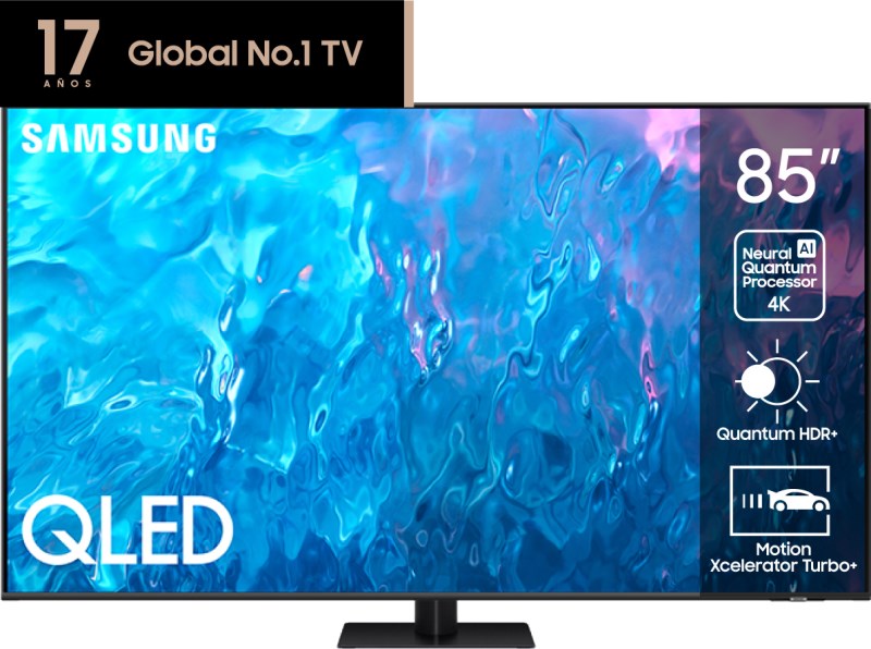 Pantalla 4K QLED, 55 pulgadas y HDMI 2.1: así es esta impresionante smart  TV de Samsung que ahora sale a mejor precio en