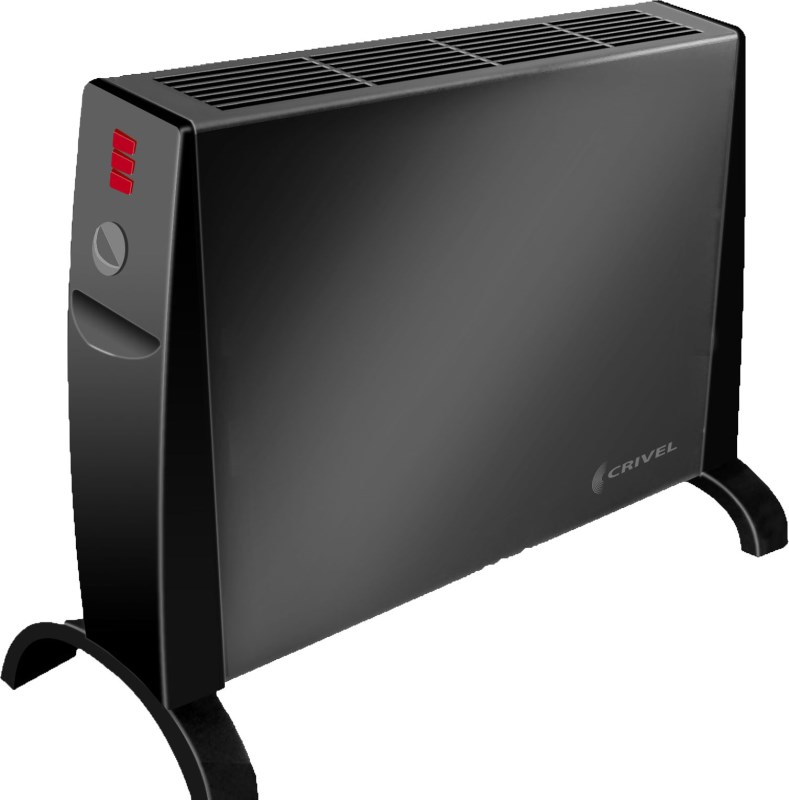 CONVECTOR CE02T 2000W CRIVEL - CRIVEL RESTO CALEFAC ESTUFAS ELECTRIC -  Megatone