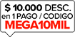 Plaqueta promoción