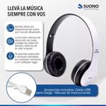 Auricular Inalámbrico Suono Bluetooth Negro