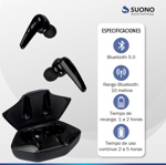 Auriculares Inalámbricos Suono Bluetooth 5,0 Gamer Edition