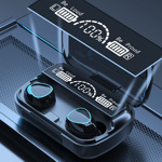 Auriculares Bluetooth M10 Pro Carga Celular Color Negro