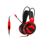 Auriculares MSI Gaming Headset DS501 Jack 3.5 rojo y negro