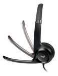 Auriculares Headset Logitech Clearchat H390 Microfono Usb Skype Pc Mac Gtia Oficial