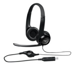Auriculares Headset Logitech Clearchat H390 Microfono Usb Skype Pc Mac Gtia Oficial
