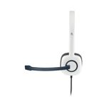 AURICULAR CON MICROFONO LOGITECH H150 BLANCO