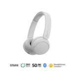 Auriculares Sony Bluetooth Inalámbricos WH-CH520 blanco