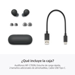 Auriculares Bluetooth In-Ear Inalámbricos Sony WF-C700 negro