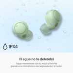 Auriculares Bluetooth In-Ear Inalámbricos Sony WF-C700 verde
