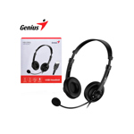 Auriculares Con Micrófono Genius HS-220U USB Digital