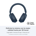 Auriculares Bluetooth Sony Inalambricos WH-1000XM5 Azul