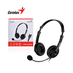 Auriculares Con Micrófono Genius HS-230U USB Digital