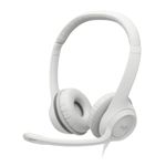 AURICULAR CMIC LOGITECH CLEAR CHAT COMFORT USB H390 WHITE(PN 981-001285)