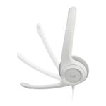 AURICULAR CMIC LOGITECH CLEAR CHAT COMFORT USB H390 WHITE(PN 981-001285)