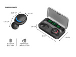 Auriculares In Ear Gadnic Inalámbricos