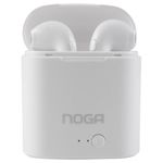 Auriculares In-ear Inalámbricos Noga Twins Ng-btwins2 Blanco