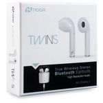 Auriculares In-ear Inalámbricos Noga Twins Ng-btwins2 Blanco