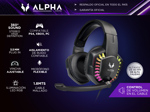 Auricular Gamer Gadnic A3000 RGB Compatible Pc Play Consolas
