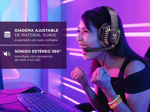 Auricular Gamer Gadnic A3000 RGB Compatible Pc Play Consolas