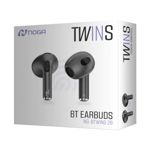 AURICULAR WIRELESS C/MIC EARBUDS NOGA NG-BTWINS 28 TWS BLUETOOTH TOUCH CONTROL NEGRO