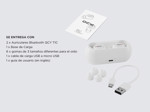 Auriculares Bluetooth QCY T1C Manos Libres Inalámbrico IPX5
