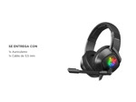 Auriculares Gamer Onikuma K19 con Luz RBG LED