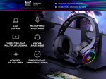 Auriculares Gamer Onikuma K9 con Luz Rgb LED y Micrófono