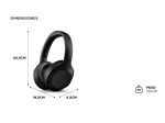 Auriculares Over Ear Bluetooth High Resolution Philips TAH8506BK/00