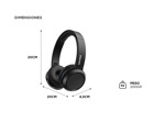 Auriculares On Ear Bluetooth Philips TAH4205BK/00