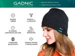 Gorro Deportivo Con Auriculares Inalámbricos Gadnic GBR1 Manos Libres
