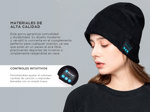 Gorro Deportivo Con Auriculares Inalámbricos Gadnic GBR1 Manos Libres