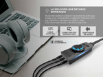 Placa Sonido USB GADNIC AD22V Usb Auxiliar Auricular Micrófono
