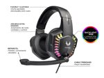 Kit Gamer Teclado Mouse RGB USB + Auriculares Gamer LED Con Micrófono