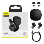 Auriculares Bluetooth In Ear Tws Baseus Encok Wm01 Wireless